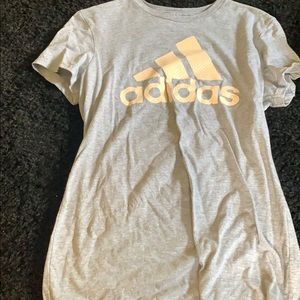 Adidas pink top
